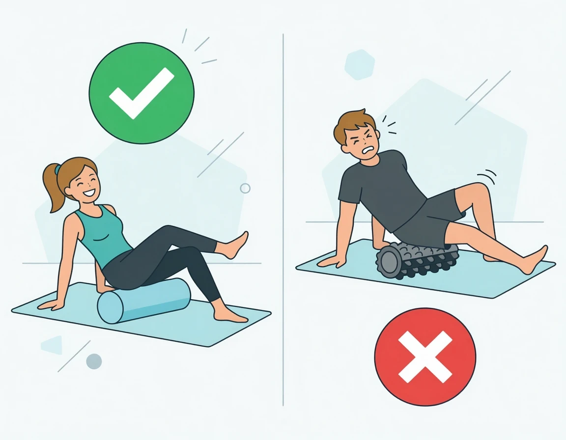 EVA 소재의 부드러운 폼롤러 추천